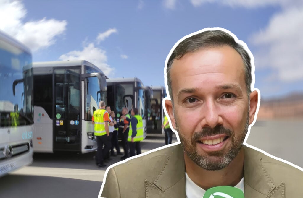 Luis González: “No estamos contentos con la situación del transporte en Fuerteventura, por eso seguimos trabajando”