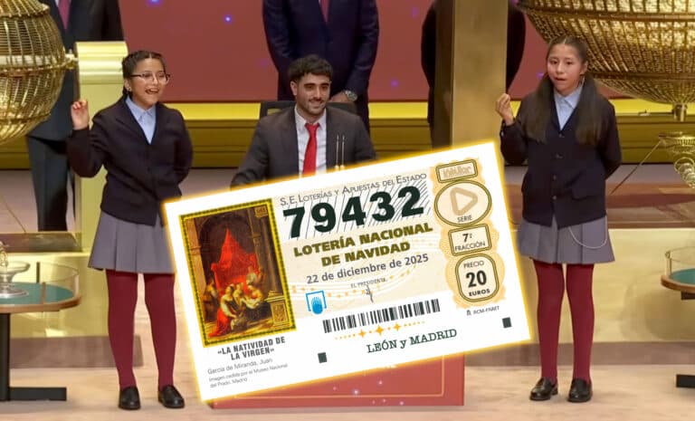 El Gordo de Navidad cae en León y Madrid y vuelve a esquivar a Canarias