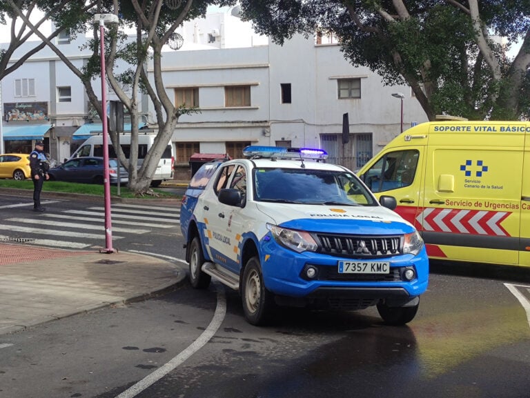 Atropello a un menor en un paso de peatones de la FV-2 en Puerto del Rosario