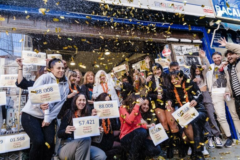 El Sorteo de Navidad reparte este lunes 2.772 millones de euros, 70 millones más que el año pasado