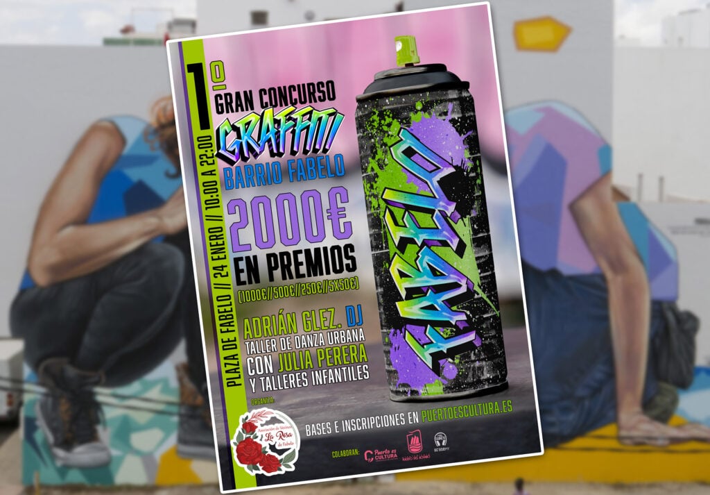 Fabelo acoge el 1º Gran Concurso de Graffiti con 2.000 euros en premios