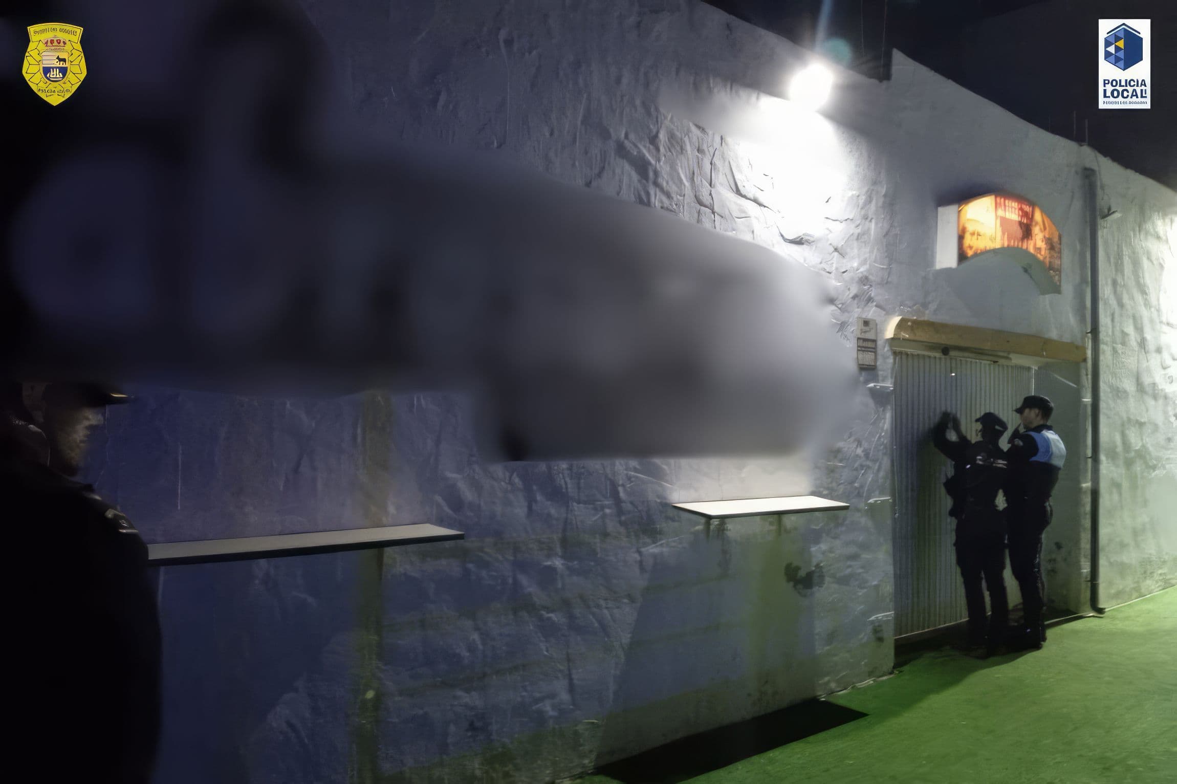 La Policía Local cierra un establecimiento en Fabelo por irregularidades en su actividad