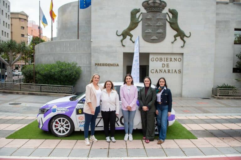 Canarias es líder en participación femenina en el automovilismo
