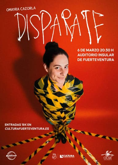 La monologuista canaria, Omayra Cazorla, estrena en Fuerteventura su nuevo show ‘Disparate’