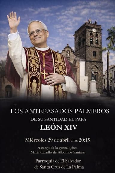 El Papa León XIV tiene raíces canarias: María Carrillo llevó a cabo la investigación que ha desvelado esta conexión con La Palma