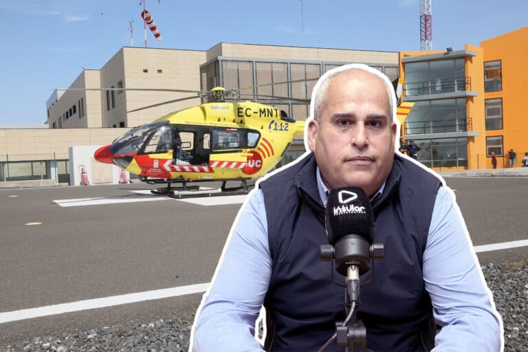 Fuerteventura inicia la cuenta atrás para el helicóptero medicalizado: «El equipo sanitario ya está listo»