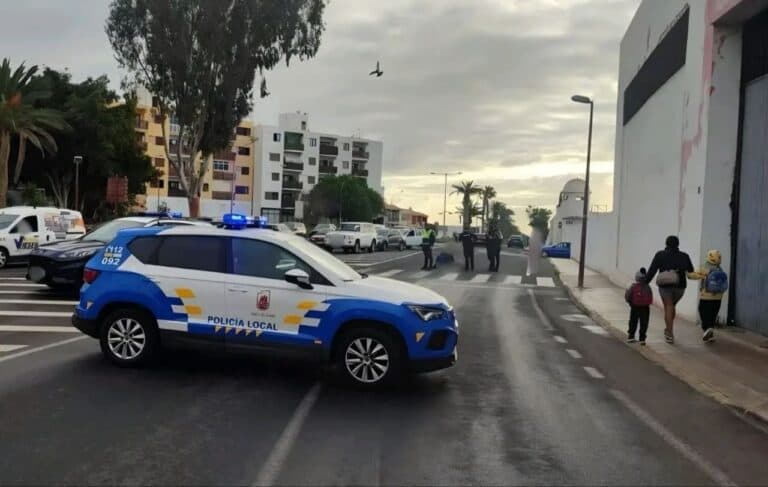 Un peatón resulta herido tras ser atropellado en un paso de peatones en Puerto del Rosario
