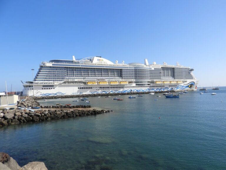 El crucero Aida Perla regresa a Fuerteventura
