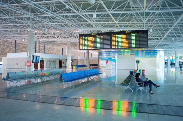 El aeropuerto majorero perdió un 62% de pasajeros durante 2020