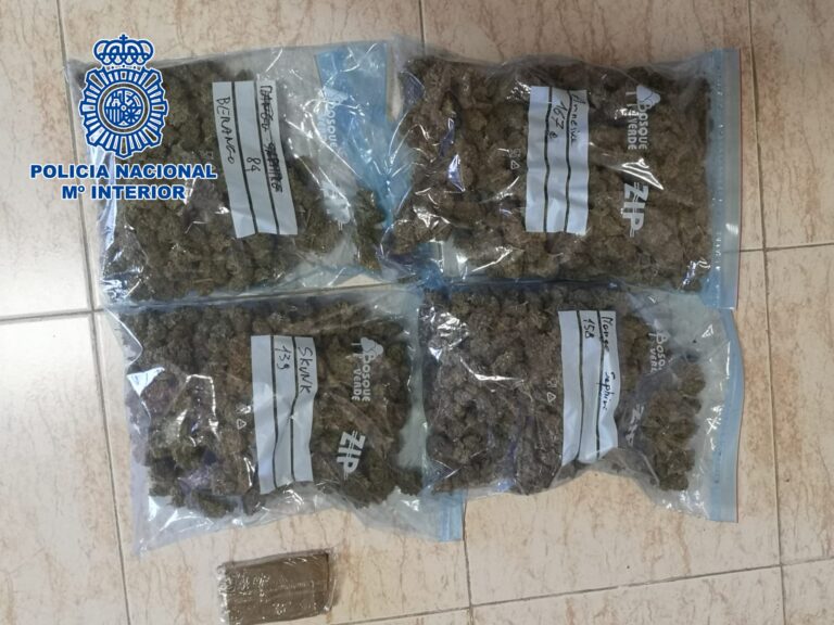 Tres detenidos por una plantación de marihuana en Puerto del Rosario