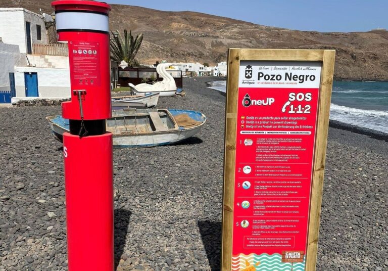 El ayuntamiento refuerza la seguridad en la playa de Pozo Negro