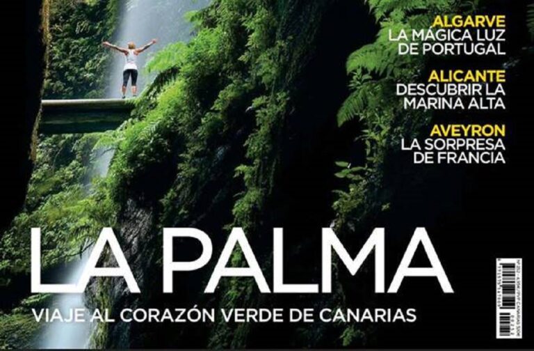 La Palma será portada de la prestigiosa revista National Geographic
