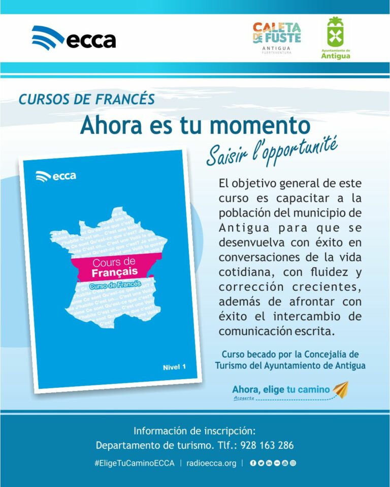 Antigua y Radio Ecca organizan un curso básico de francés