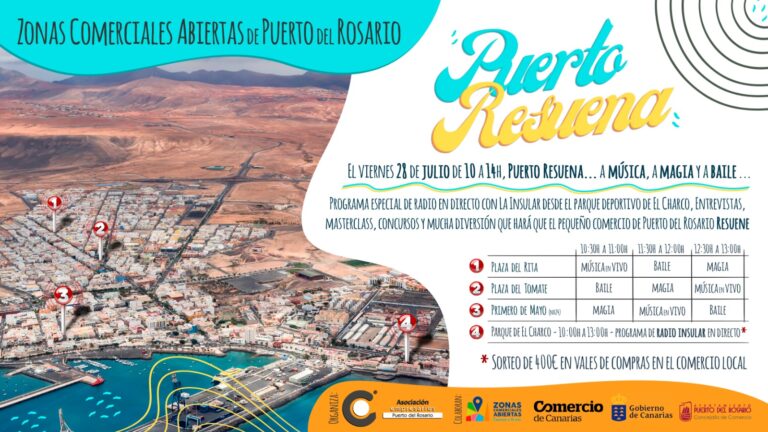 Llega ‘Puerto resuena’, la campaña de dinamización de las Zonas Comerciales Abiertas