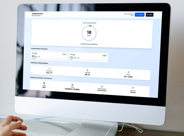 Puerto del Rosario lanza una plataforma pública para consultar en tiempo real la calidad del aire