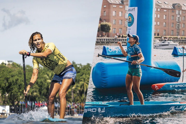 Iballa Ruano y Alba Frey, el doble poder canario en la selección española de SUP