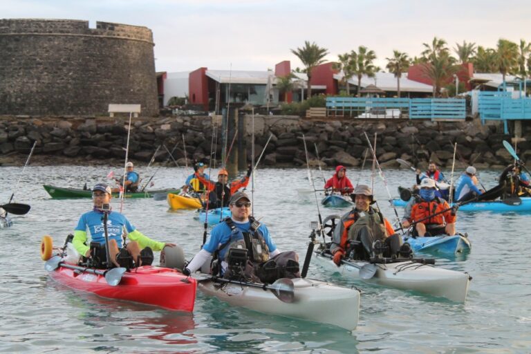 La Copa Canarias de pesca en kayak regresa a Caleta de Fuste con 80 plazas agotadas en tres días