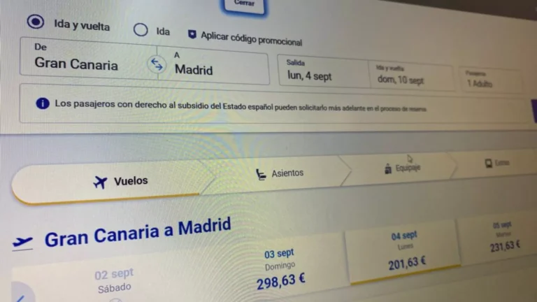 El retraso del Estado en abonar el descuento de residentes (700 millones Euros) amenaza la movilidad de los canarios