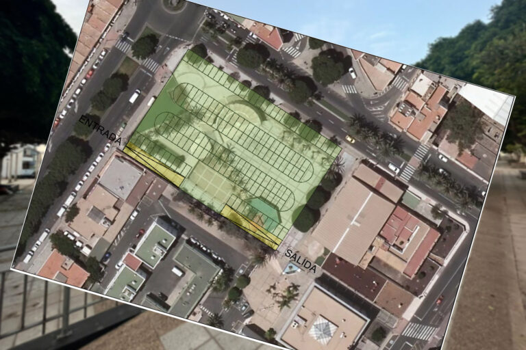 AMF plantea un parking subterráneo en Plaza de la Paz para aliviar el colapso de aparcamiento en Puerto del Rosario