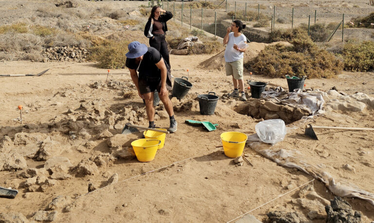 El Yacimiento Arqueológico de Pozo Negro revela vestigios de un puerto clave para las primeras civilizaciones en Fuerteventura